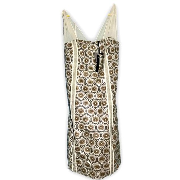 NWT Isabel Toledo for Lane Bryant Linen Blend Sleeveless Cocktail Dress Sz 18 - Picture 4 of 8